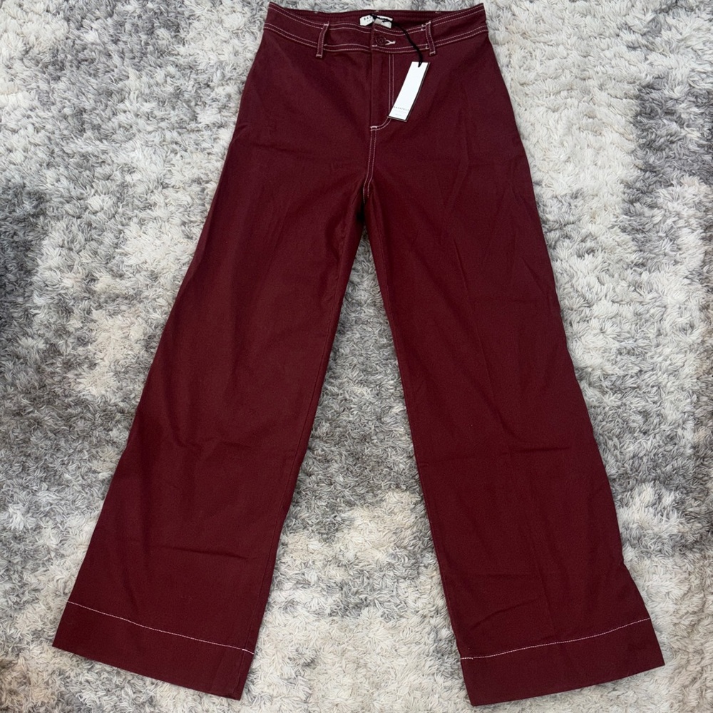 Bagatelle Collection Maroon Trousers